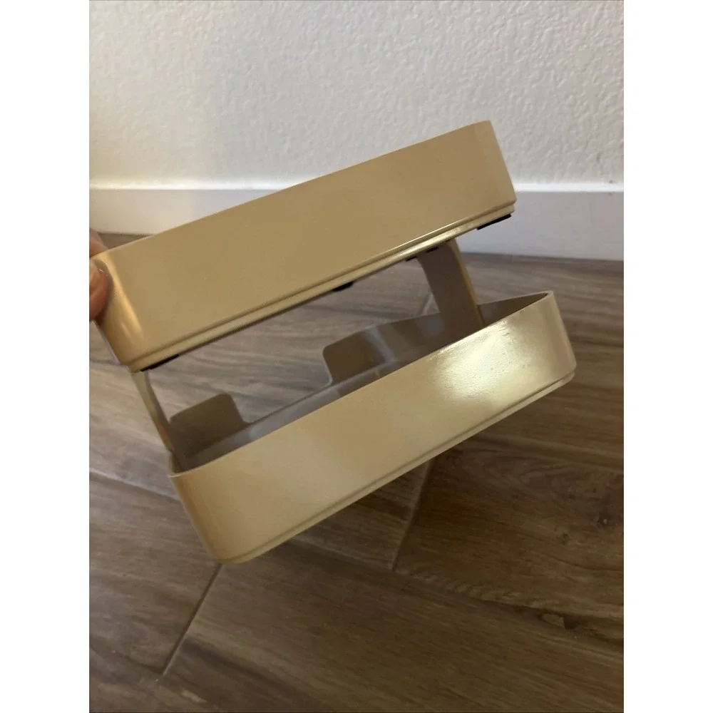 William Sklaroff Radius One Desk Organizer Tray Tan Beige Vintage Mid Century